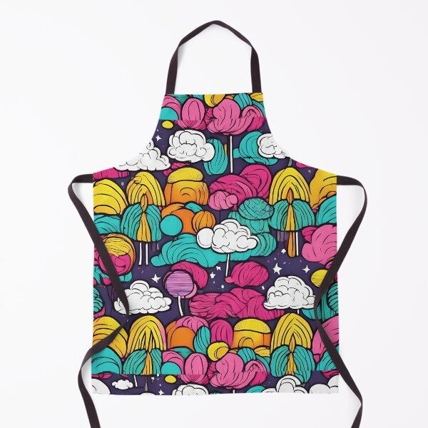 Item preview, Magical Colorful Pop Art Pattern designed and sold by DigiDreamyArt.
