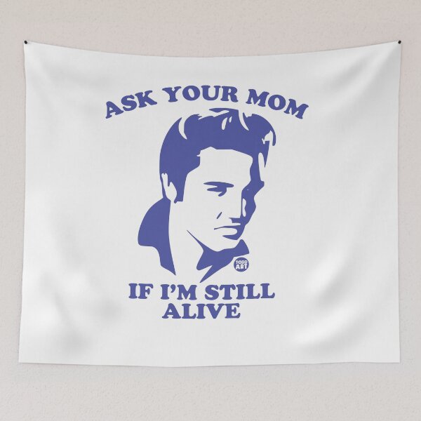 Artikelvorschau, ASK MOM STILL ALIVE ELVIS entworfen und verkauft von TODD GOLDMAN.