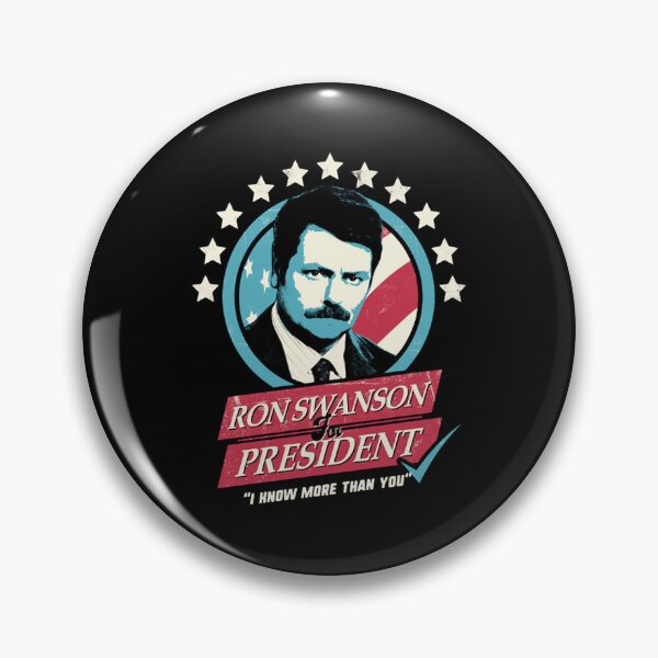 Item preview, Ron Swanson for President designed and sold by Deep-Pressur.