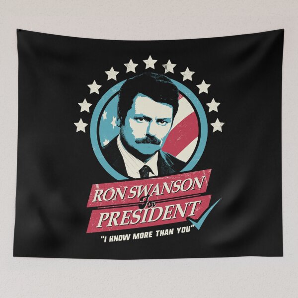 Item preview, Ron Swanson for President designed and sold by Deep-Pressur.