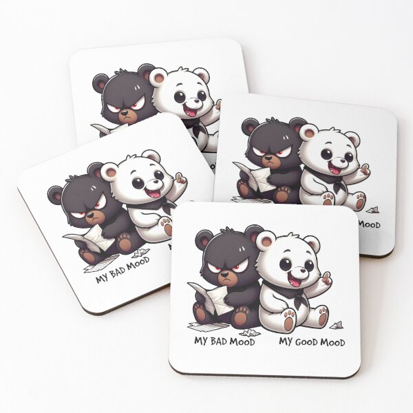 Item preview, Me Against Me Bipolarity Cute Kawaii   designed and sold by TeddybearClub.