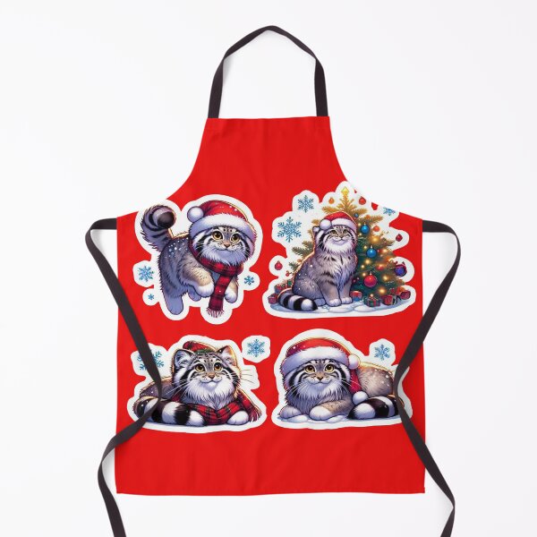 Item preview, Pallas Cat Christmas hat cute Set designed and sold by ChataMaroon.