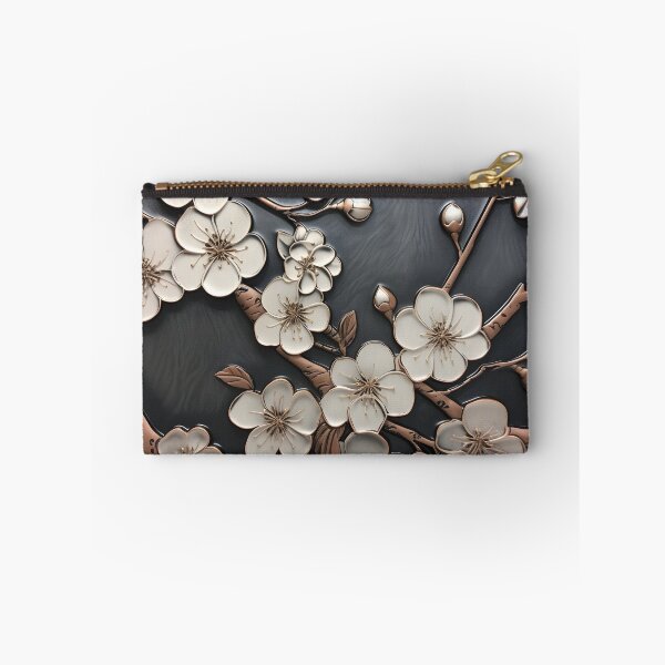 Item preview, Leather Cherry Blossom embossed print designed and sold by dcrc.