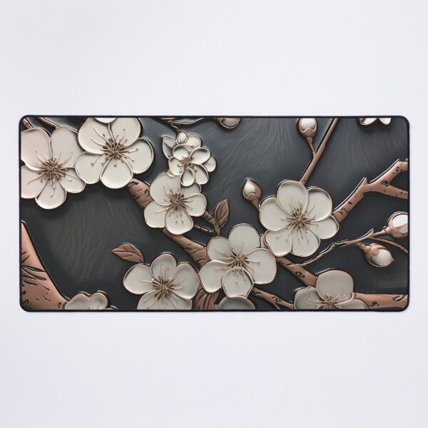 Item preview, Leather Cherry Blossom embossed print designed and sold by dcrc.
