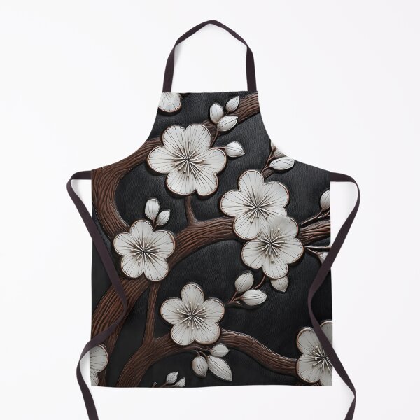 Item preview, leather cherry blossom embossed print designed and sold by dcrc.