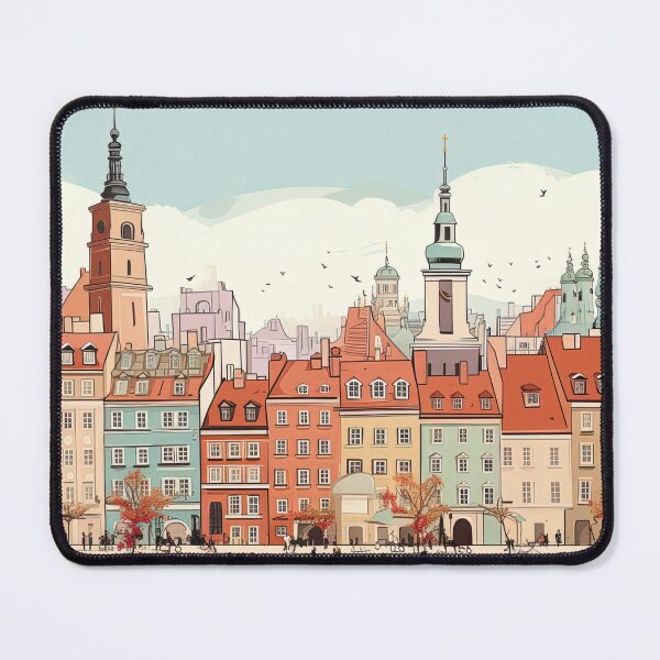 Item preview, Warsaw | cute style designed and sold by ComicsFactory.