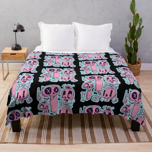 Item preview, calaveras rosas designed and sold by Ratatatts.