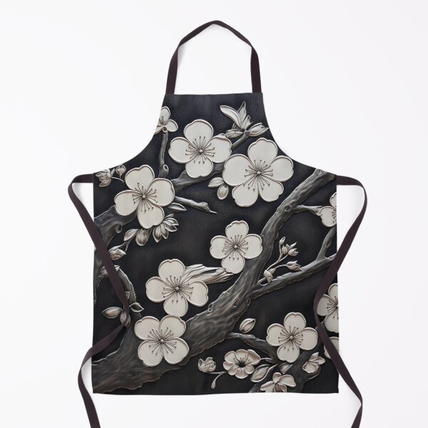 Item preview, leather cherry blossom embossed print designed and sold by dcrc.