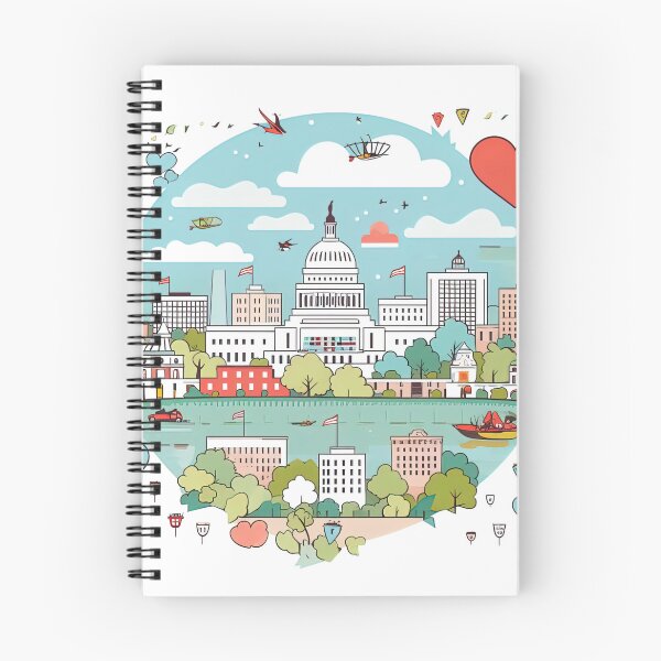 Item preview, Washington DC | cute style designed and sold by ComicsFactory.