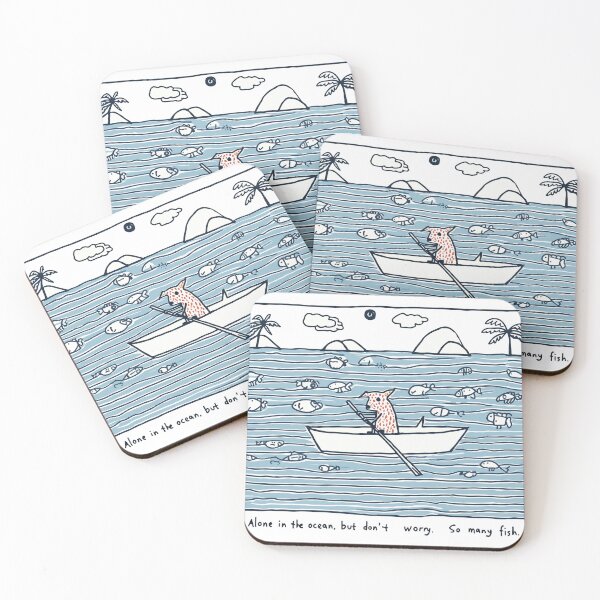 Item preview, Tantos peces en el mar designed and sold by BarkandStick.