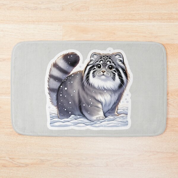 Item preview, Pallas Cat cute in the snow designed and sold by ChataMaroon.
