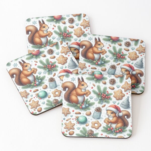 Item preview, christmas squirrel designed and sold by cuteshinigami.