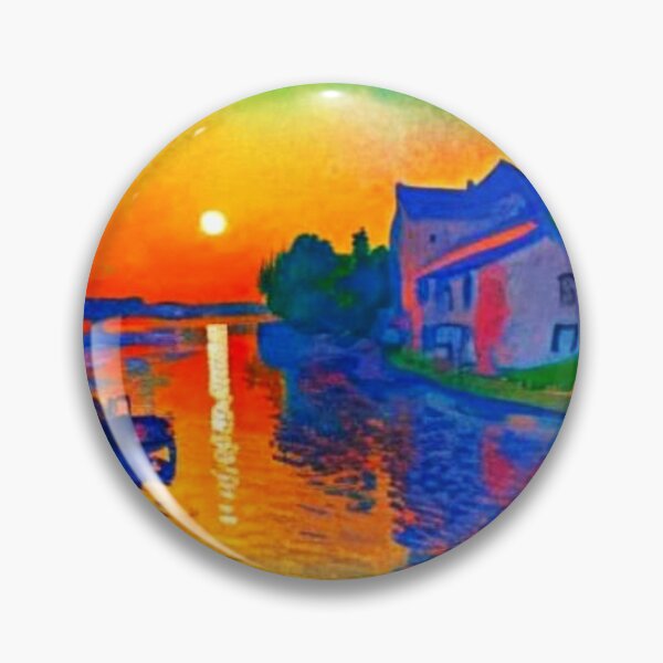 Item preview, Sunset on the river designed and sold by George Hutton Hunter.