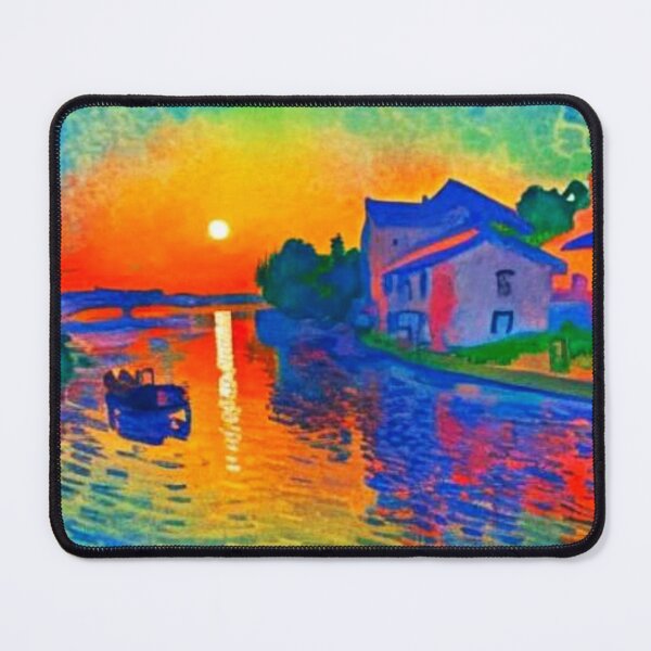 Item preview, Sunset on the river designed and sold by George Hutton Hunter.