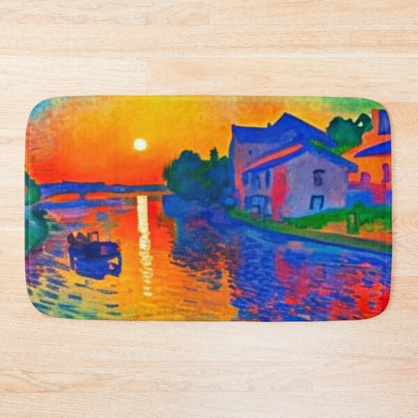 Item preview, Sunset on the river designed and sold by George Hutton Hunter.