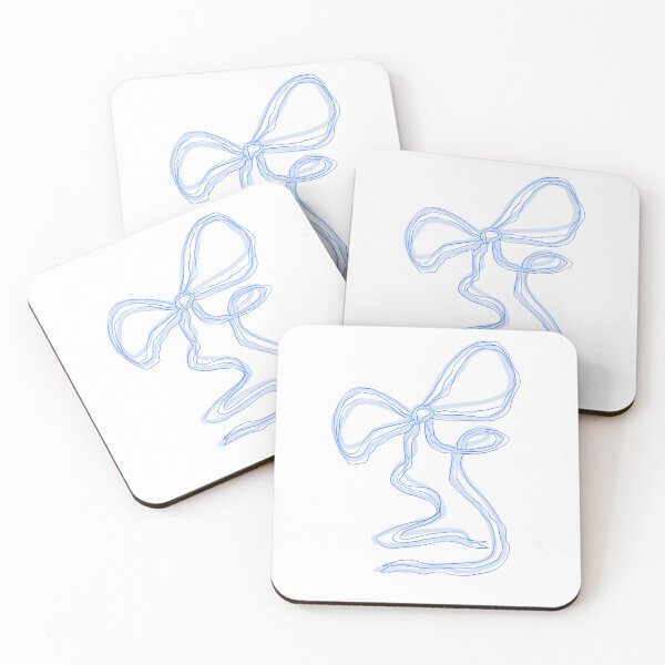 Item preview, blue ribbon bow designed and sold by designsbycloudy.