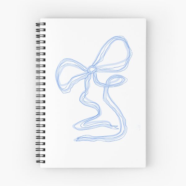 Item preview, blue ribbon bow designed and sold by designsbycloudy.