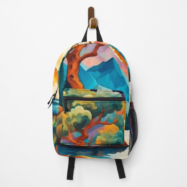 Item preview, Super moon over mountain landscape designed and sold by George Hutton Hunter.