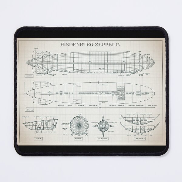 Item preview, Hindenburg Zeppelin (Light Ivory Version) designed and sold by BGALAXY.