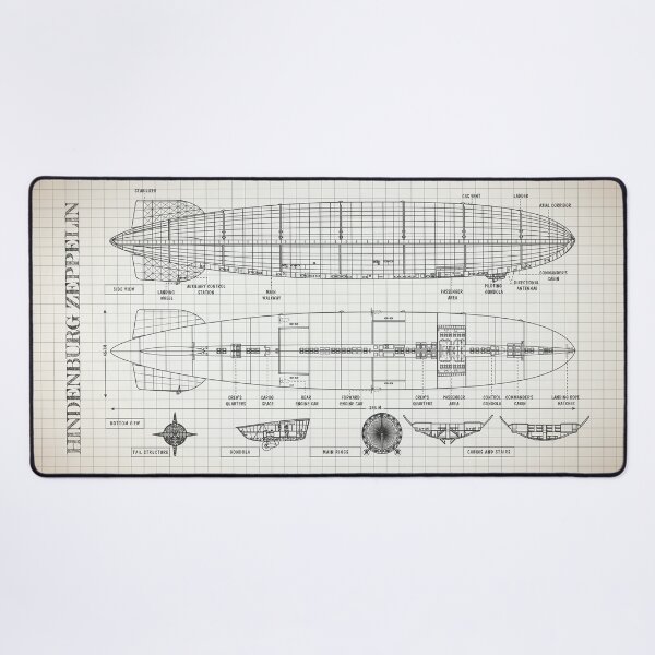 Item preview, Hindenburg Zeppelin (Light Ivory Version) designed and sold by BGALAXY.