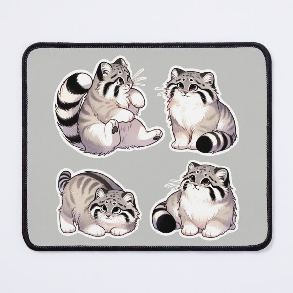 Item preview, Pallas cat cute set designed and sold by ChataMaroon.