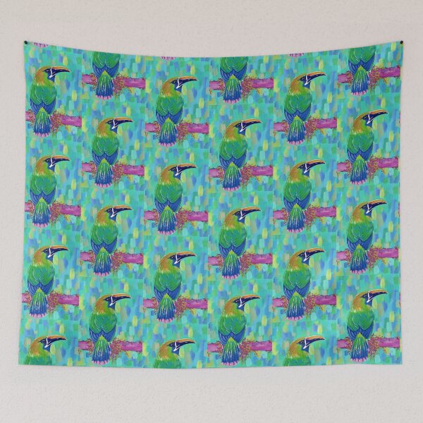 Item preview, Colorful Toucanet - Tropical Bird designed and sold by rooandjoo.