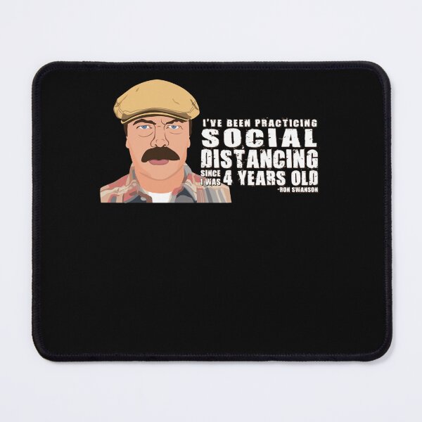 Item preview, Ron Swanson Social Distancing designed and sold by Deep-Pressur.