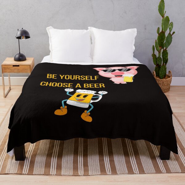 Item preview,  Be yourself, choose a beer. A funny gift for gourmets and beer lovers. designed and sold by Studio-wzory.