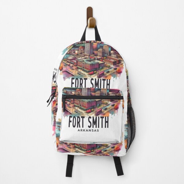 Item preview, Fort Smith Arkansas, Watercolor Illustration designed and sold by PaintMeWorld.