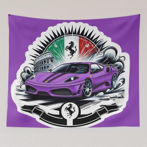 Item preview, Purple Scuderia Splendor designed and sold by mugooooo.