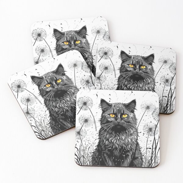 Item preview, Dandelion Cat Lovers Cats Kittens designed and sold by Mayalogo.