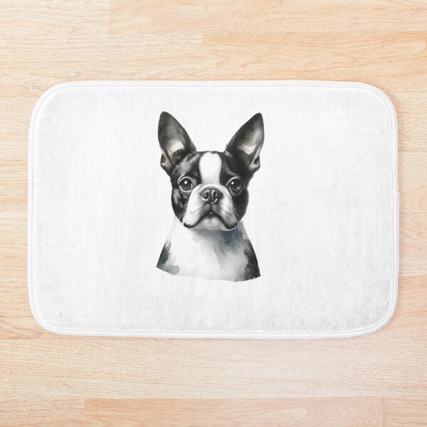 Artikelvorschau, Schwarz-weißer Boston Terrier entworfen und verkauft von CharmStudio.