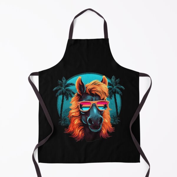 Item preview, Retro Wave Shetland Pony Horse designed and sold by RedDesignSyc.