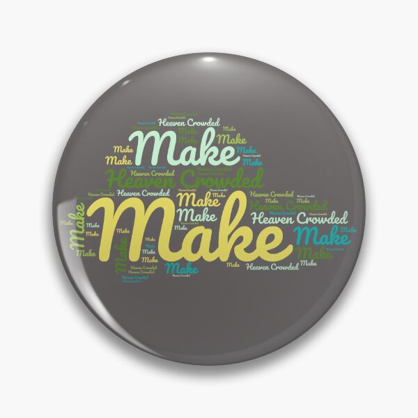 Item preview, make heaven crowded, faith designed and sold by IgErSTYLE.