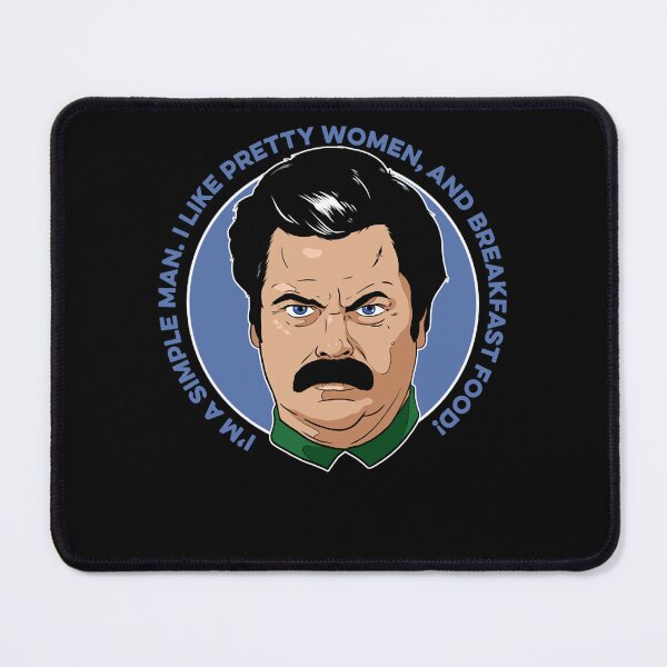 Item preview, Ron Swanson (1) designed and sold by Deep-Pressur.