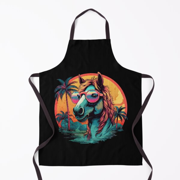 Item preview, Retro Wave Morgan Horse designed and sold by RedDesignSyc.