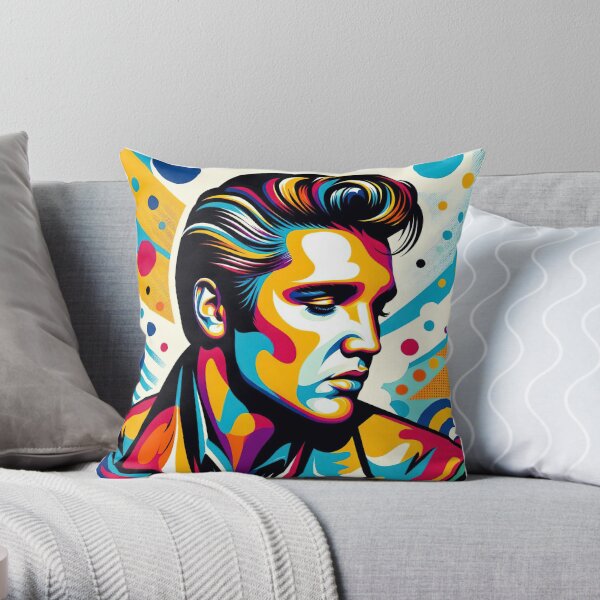 Elvis Presley Pillows & Cushions for Sale | Redbubble