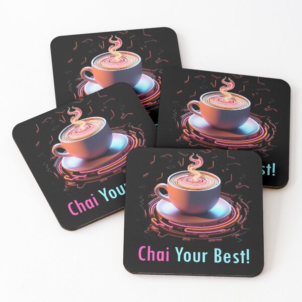 Item preview, Chai Your Best Tee - Unique AI Crafted Art designed and sold by AI-Crafted.