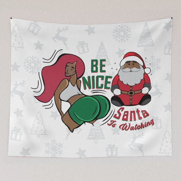 Item preview, Be Nice Santa Is Watching. designed and sold by 26Kevin.