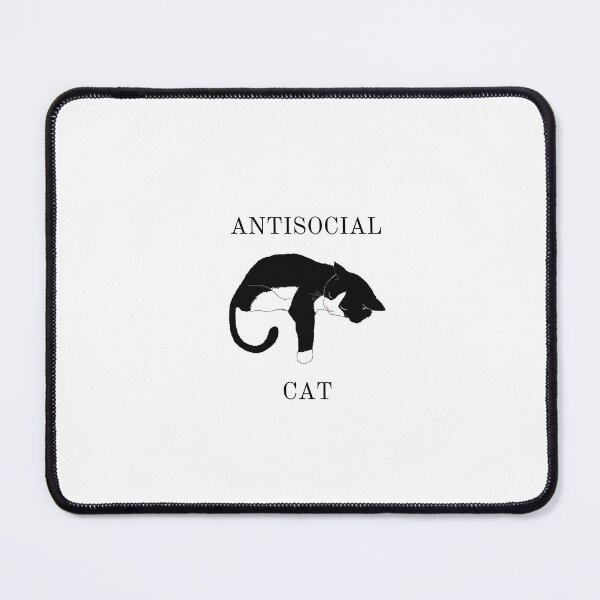 Item preview, Antisocial Cat designed and sold by Pixyland.