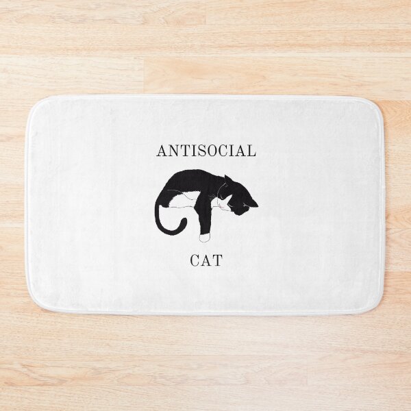 Item preview, Antisocial Cat designed and sold by Pixyland.
