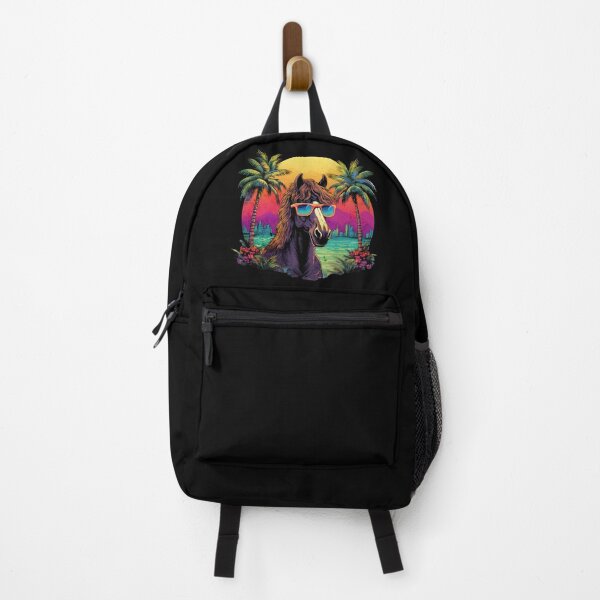 Item preview, Retro Wave Canadian Horse Good Vibes designed and sold by RedDesignSyc.