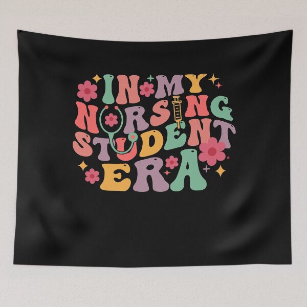 Item preview, In My Nursing Student Era School Nurse Future Groovy Sunflowers  designed and sold by clothesy7.