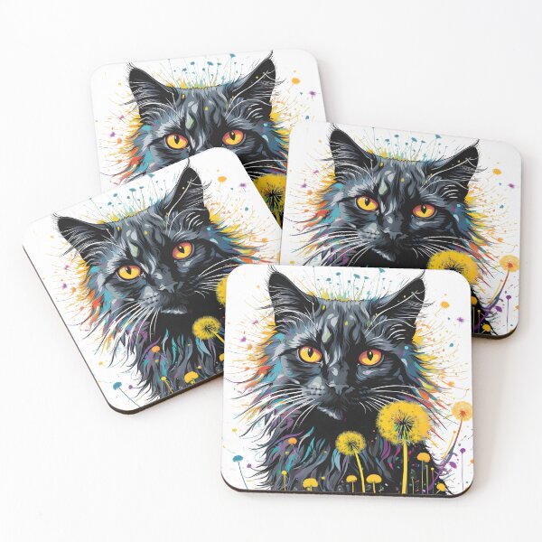 Item preview, Dandelion Cat Lovers Cats Kittens designed and sold by Mayalogo.