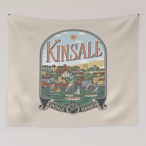 Item preview, Kinsale Harbour Sailboat View designed and sold by UrbanGraphixs.