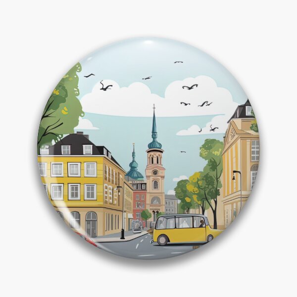 Item preview, Wiesbaden | cute style designed and sold by ComicsFactory.