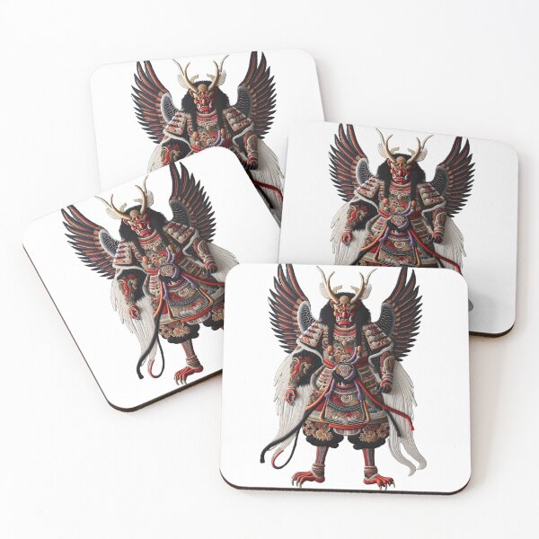 Item preview, Embroidered Tengu Mythical Creature from Japanese Legends designed and sold by kylmllr101684.