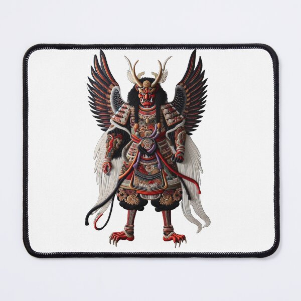 Item preview, Embroidered Tengu Mythical Creature from Japanese Legends designed and sold by kylmllr101684.
