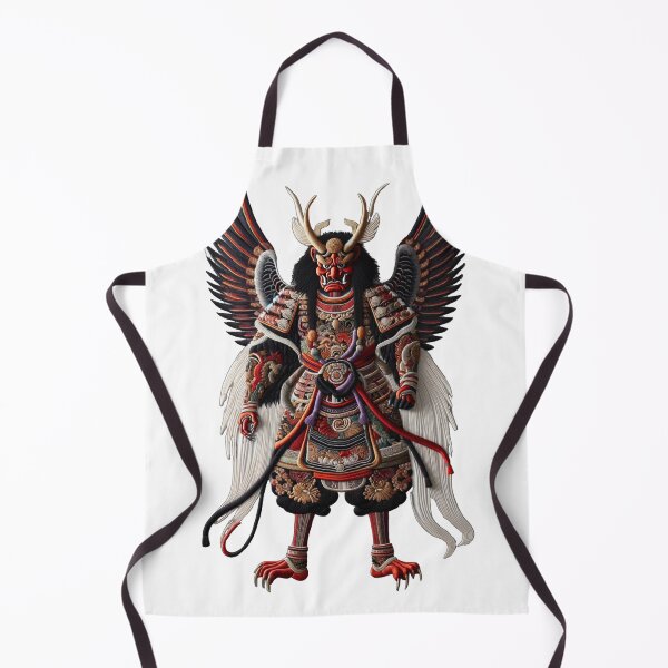 Item preview, Embroidered Tengu Mythical Creature from Japanese Legends designed and sold by kylmllr101684.