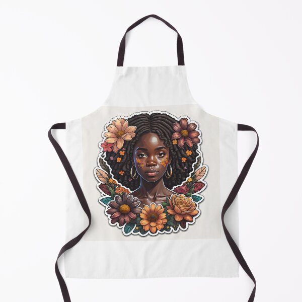 Item preview, Black curly hair girl  designed and sold by UniqueArtsOnly.
